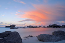 Blaue Stunde am Atlantik by Rolf Eschbach