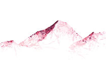 mountainsplash Mount Everest pink by Bastian Herbstrith