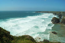 Coast of Cornwall, Bedruthan Steps 1 von Sabine Radtke