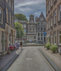 Amsterdam, Lauriercanal by Peter Bartelings