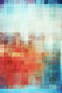 Pixelated Sunset von digital-art-creations