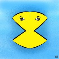 Siamese Twin Pac-Man by Vincent J. Newman