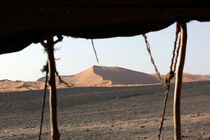 Beduinenzelt der Sahara von Martina  Gsöls