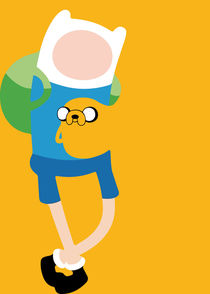 Adventure Time - Minimalist Quote Poster von mequem design