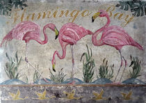 Flamingo Bay by Roland H. Palm