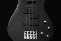 Guitar bass instrument black von past-presence-art