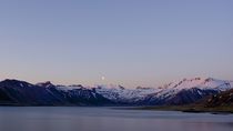 Moon Rise Mountains - Iceland by John Lechner