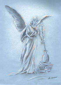 Friedensengel - Engelkunst von Marita Zacharias