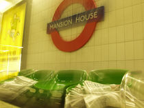 Mansion House - London Tube Station von Ruth Klapproth