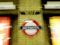 Bayswater - London Tube Station von Ruth Klapproth