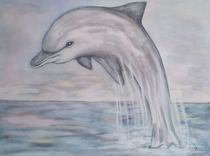 Krafttier Delfin von Marija Di Matteo