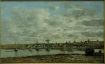 E. Boudin, Hafen von Camaret von klassik art