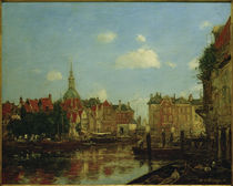 E. Boudin, Ansicht von Dordrecht by klassik art