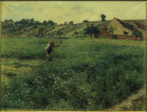 L.Lhermitte, Mäher im Luzernen-Feld by klassik art