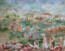 A. Renoir, Strand von Guernsey by klassik art