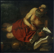 H.van Somer (zugeschr.), Der Hl. Hieronymus beim Schreiben von klassik art