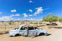 Abandoned car in Solitaire Village, Khomas Region, near the ... by Danita Delimont