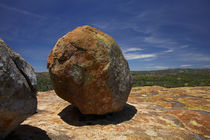 Boulders atop Malindidzimu, or 'World's View', Matobo Nation... by Danita Delimont