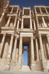 Façade of roman ampitheatre, Sabratha, Az Zawiyah District, Libya von Danita Delimont