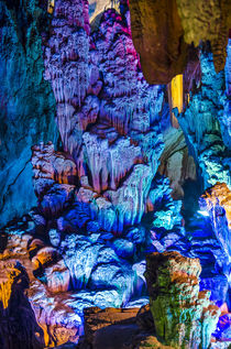 Reed Flute Cave Guilin, China. by Danita Delimont