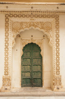 Arched doorway, Mehrangarh Fort, Jodhpur, Rajasthan, India. by Danita Delimont