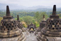 Borobudur, Java, Indonesia by Danita Delimont