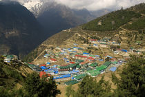 Nepal, Namche Bazaar, Khumbu von Danita Delimont