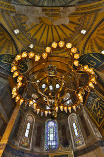 Interior of Grand Haghia Sophia, Istanbul, Turkey von Danita Delimont
