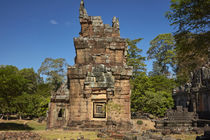 Face thought to depict Bodhisattva Avalokiteshvara, Bayon Te... von Danita Delimont