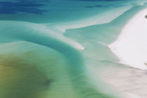 Sea & fresh water covering beach, Hill inlet Whitsunday Islands, von Danita Delimont