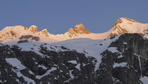 Reichenspitz mountain range during winter, Austria by Danita Delimont