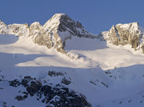 Reichenspitz mountain range during winter, Austria von Danita Delimont