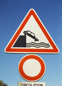 France, Avignon, Close-up of road sign von Danita Delimont