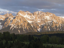 Karwendel mountain range near Mittenwald, Germany von Danita Delimont