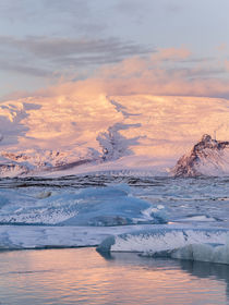 The glacial lagoon Joekulsarlon, Vatnajoekull NP, Iceland by Danita Delimont
