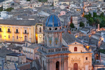 Ragusa at dusk, Sicily, Italy by Danita Delimont