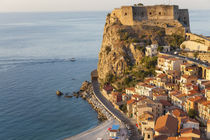 Town View with Castello Ruffo, Scilla, Calabria, Italy by Danita Delimont