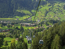 Switzerland, Bern Canton, Grindelwald, Grindelwaild-First lift von Danita Delimont