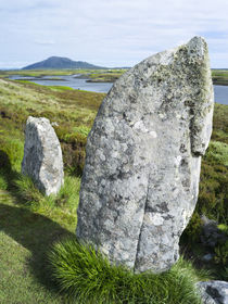 Pobull Fhinn Standing Stones on North Uist by Danita Delimont