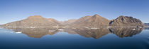 Mountain reflection panorama, Godthab Golf, North East Green... by Danita Delimont