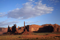 Navajo Nation, Monument Valley, Yei Bi Chei and Totem Pole r... by Danita Delimont