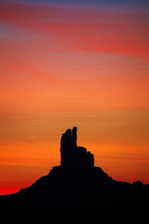 Utah. Arizona Border, Navajo Nation, Monument Valley, sunris... by Danita Delimont