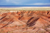 USA, Arizona, Petrified Forest National Park, Painted Desert. by Danita Delimont
