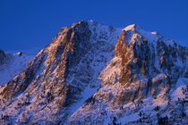 Alpenglow on Carson Peak, above Silver Lake, near June Lake,... von Danita Delimont