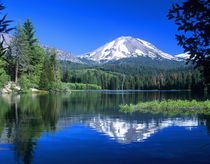 Mt. Lassen Reflected in Manzanita Lake von Danita Delimont