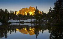 Ansel Adams Wilderness, CA, USA, Mount Ritter Reflected in t... von Danita Delimont