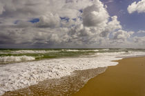 Storm coming, Eastern Florida coast, Atlantic Ocean, near Ju... by Danita Delimont