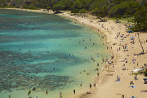 USA, Hawaii, Oahu, Beach at Hanauma Bay Nature Preserve . von Danita Delimont