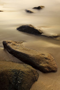 Dawn at Sand Beach in Maine's Acadia National Park. by Danita Delimont