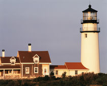 USA, Massachusetts, North Truro, Cape Cod, View of Cape Cod lighthouse by Danita Delimont